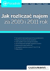 : Jak rozliczać najem za 2010 i 2011 rok - ebook